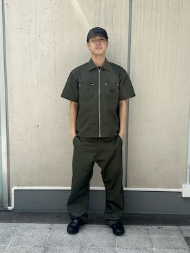 「XLARGE（エクストララージ）のアイテム（キャップ）」を使った、りょうへいさん（メンズ・180cm）の春コーディネート