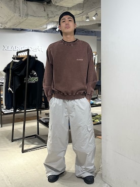 「XLARGE（エクストララージ）のアイテム」を使った、りょうへいさん（メンズ・180cm）の夏コーディネート