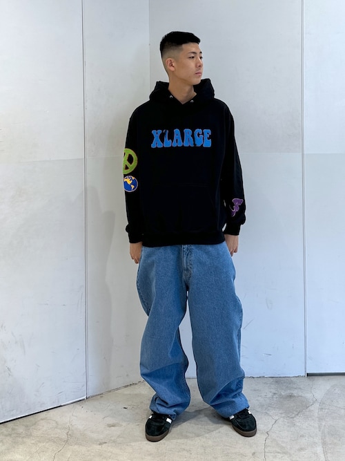 FLOWER PULLOVER HOODED SWEAT（パーカー）｜XLARGE（エクストララージ