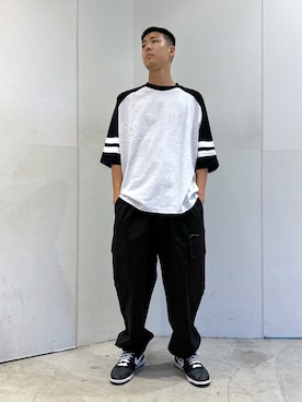 りょうへいさん（メンズ・180cm）の夏コーディネート