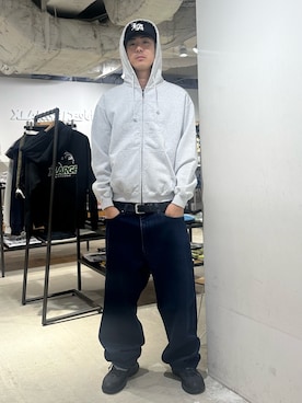「XLARGE（エクストララージ）のアイテム」を使った、りょうへいさん（メンズ・180cm）の夏コーディネート