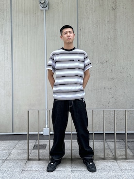 りょうへいさん（メンズ・180cm）の春コーディネート