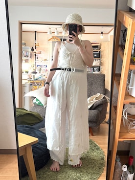 「NOMINE（ノミネ）のアイテム」を使った、antarichanさん（レディース・155cm）の夏コーディネート