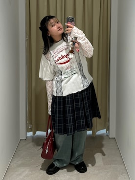 かほさん（レディース・158cm）の春コーディネート