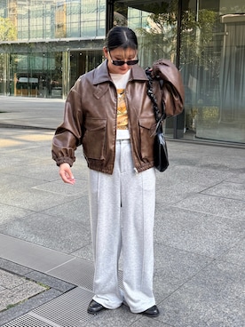 かほさん（レディース・158cm）の春コーディネート