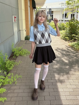 「INGNI（イング）のアイテム」を使った、ingni_sayoさん（レディース・154cm）の夏コーディネート