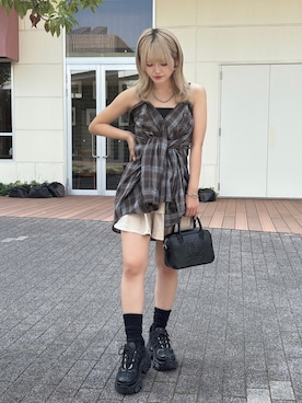 「INGNI（イング）のアイテム」を使った、ingni_sayoさん（レディース・154cm）の秋コーディネート