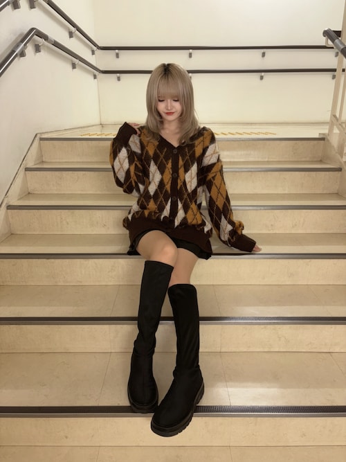 フェイクレザーショートパンツ（その他パンツ）｜INGNI（イング）の