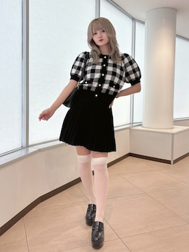「アイテム（セットアップ）」を使った、ingni_sayoさん（レディース・154cm・20代）の夏コーディネート