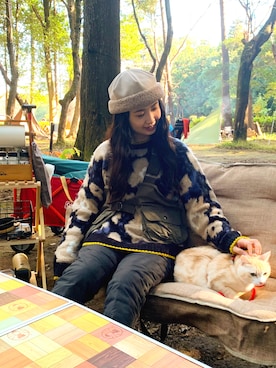 「CUBE SUGAR（キューブシュガー）のアイテム」を使った、mkmk_0922さん（レディース・158cm）の秋コーディネート