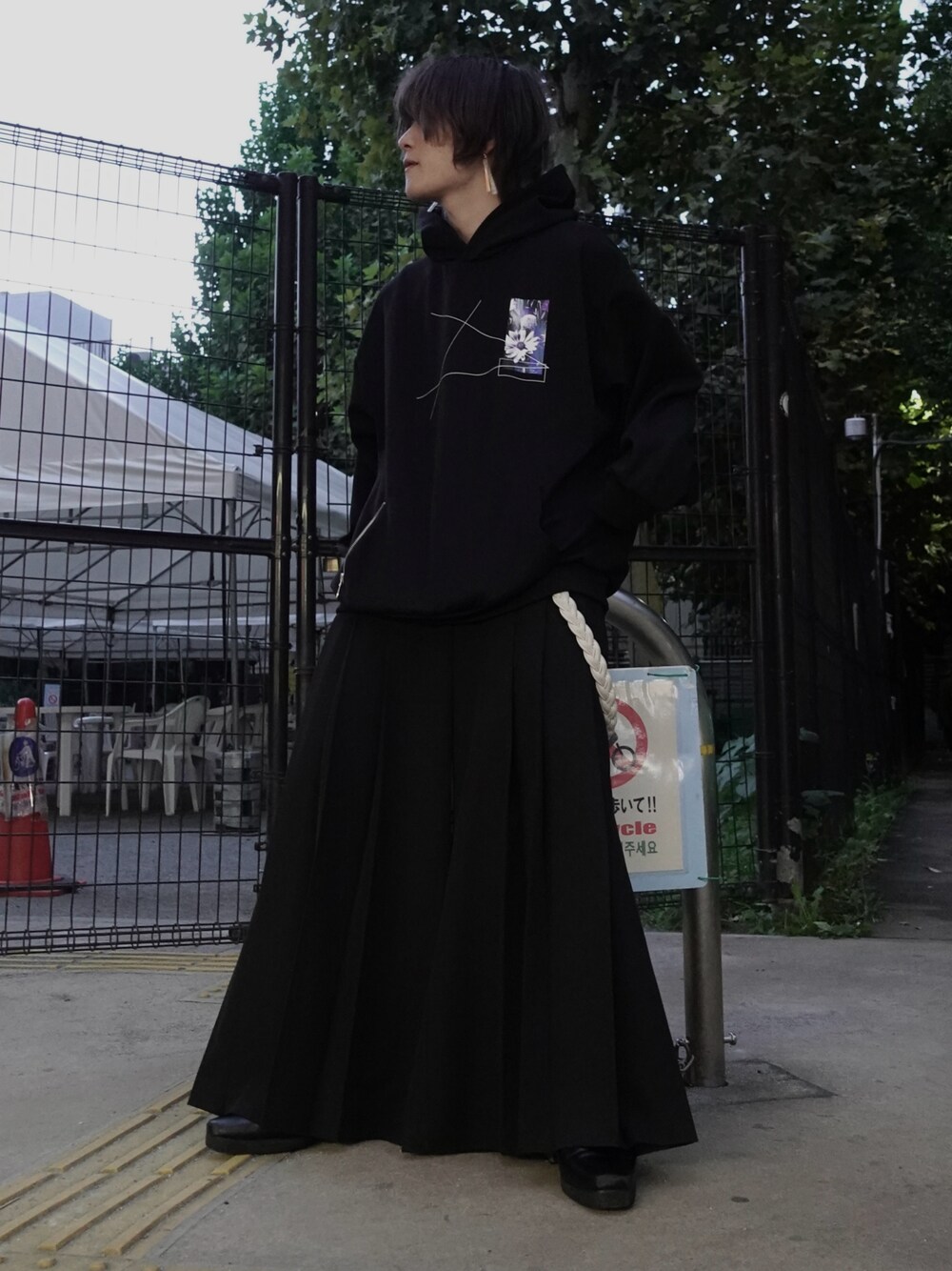 seyto 4タックプリーツバギーフレアパンツ サイズ3 seyto】【完売品】4タックプリーツバギーフレアパンツ サイズ3