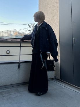 「grounds（グラウンズ）のアイテム」を使った、nanasi_yuugaさん（メンズ・168cm）の冬コーディネート