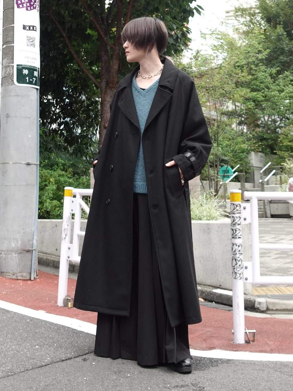 4 tuck pleats buggy flare pants / 4タックプリーツバギーフレア