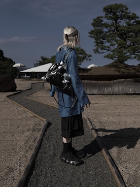 「grounds（グラウンズ）のアイテム」を使った、nanasi_yuugaさん（メンズ・168cm）の夏コーディネート