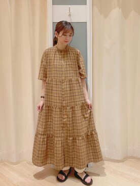 「Teva（テバ）のTEVA（テバ）HURRICANE（ハリケーン） XLT2　スポーツサンダル（サンダル）」を使った、𝙼 𝙸 𝚈 𝚄さん（レディース・158cm）の夏コーディネート
