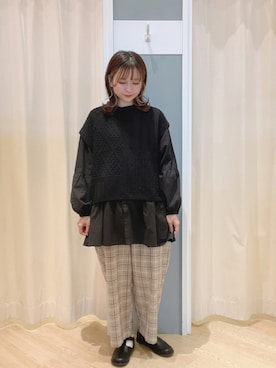 𝙼 𝙸 𝚈 𝚄さん(レディース・158cm)の秋コーディネート