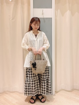 「Teva（テバ）のTEVA（テバ）HURRICANE（ハリケーン） XLT2　スポーツサンダル（サンダル）」を使った、𝙼 𝙸 𝚈 𝚄さん（レディース・158cm）の夏コーディネート