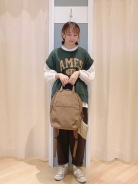 𝙼 𝙸 𝚈 𝚄さん(レディース・158cm)の秋コーディネート