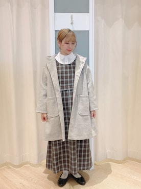 𝙼 𝙸 𝚈 𝚄さん（レディース・158cm）の秋コーディネート