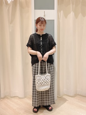 𝙼 𝙸 𝚈 𝚄さん(レディース・158cm)の夏コーディネート