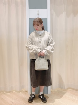 𝙼 𝙸 𝚈 𝚄さん（レディース・158cm）の冬コーディネート