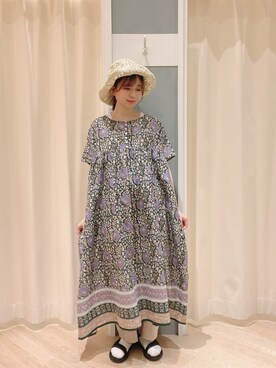 「Teva（テバ）のTEVA（テバ）HURRICANE（ハリケーン） XLT2　スポーツサンダル（サンダル）」を使った、𝙼 𝙸 𝚈 𝚄さん（レディース・158cm）の春コーディネート