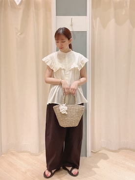 𝙼 𝙸 𝚈 𝚄さん(レディース・158cm)の夏コーディネート