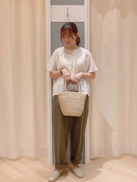 𝙼 𝙸 𝚈 𝚄さん(レディース・158cm)の夏コーディネート