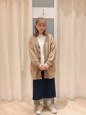 𝙼 𝙸 𝚈 𝚄さん(レディース・158cm)の冬コーディネート