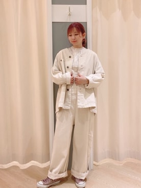 𝙼 𝙸 𝚈 𝚄さん（レディース・158cm）の春コーディネート