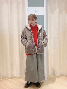 𝙼 𝙸 𝚈 𝚄さん（レディース・158cm）の冬コーディネート