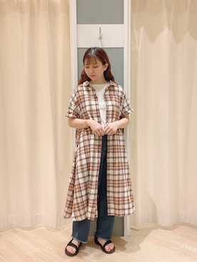 「Teva（テバ）のTEVA（テバ）HURRICANE（ハリケーン） XLT2　スポーツサンダル（サンダル）」を使った、𝙼 𝙸 𝚈 𝚄さん（レディース・158cm）の夏コーディネート