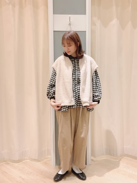 𝙼 𝙸 𝚈 𝚄さん（レディース・158cm）の冬コーディネート