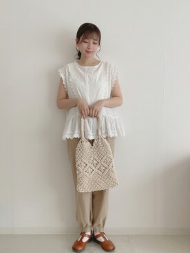 𝙼 𝙸 𝚈 𝚄さん（レディース・158cm）の夏コーディネート