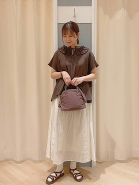 𝙼 𝙸 𝚈 𝚄さん（レディース・158cm）の夏コーディネート