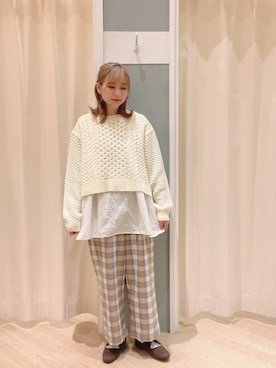 𝙼 𝙸 𝚈 𝚄さん（レディース・158cm）の冬コーディネート