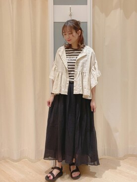 𝙼 𝙸 𝚈 𝚄さん（レディース・158cm）の夏コーディネート