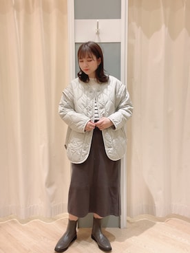 𝙼 𝙸 𝚈 𝚄さん(レディース・158cm)の冬コーディネート