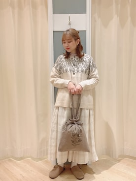 𝙼 𝙸 𝚈 𝚄さん（レディース・158cm）の冬コーディネート