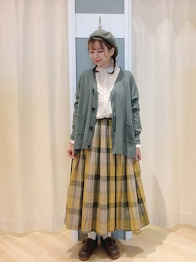 𝙼 𝙸 𝚈 𝚄さん(レディース・158cm)の秋コーディネート