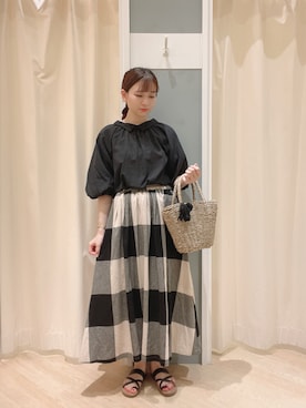 𝙼 𝙸 𝚈 𝚄さん(レディース・158cm)の夏コーディネート
