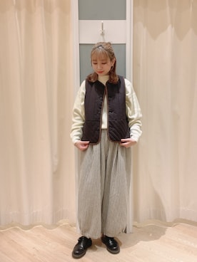 𝙼 𝙸 𝚈 𝚄さん（レディース・158cm）の冬コーディネート