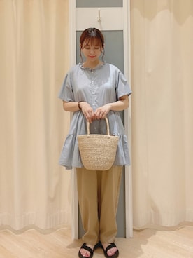 𝙼 𝙸 𝚈 𝚄さん(レディース・158cm)の夏コーディネート