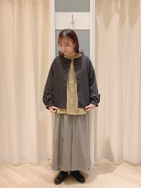 𝙼 𝙸 𝚈 𝚄さん（レディース・158cm）の秋コーディネート