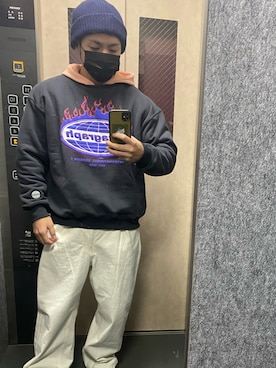 「パラグラフ」｜かいさん（メンズ・170cm）の冬コーディネート