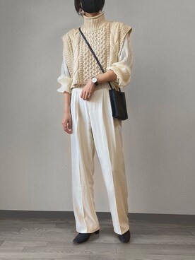 sayaさん（レディース・170cm）の春コーディネート