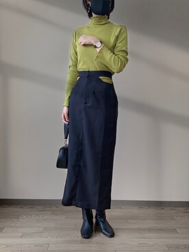 sayaさん（レディース・170cm）の冬コーディネート