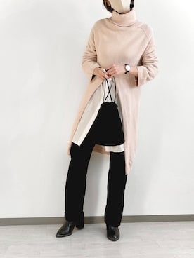 sayaさん（レディース・170cm）の冬コーディネート