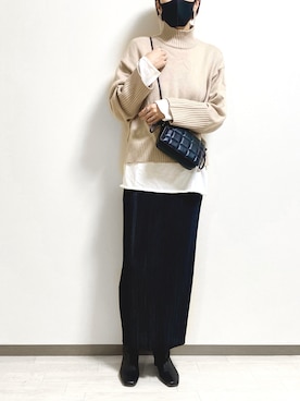 sayaさん（レディース・170cm）の冬コーディネート