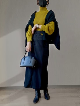 sayaさん（レディース・170cm）の冬コーディネート